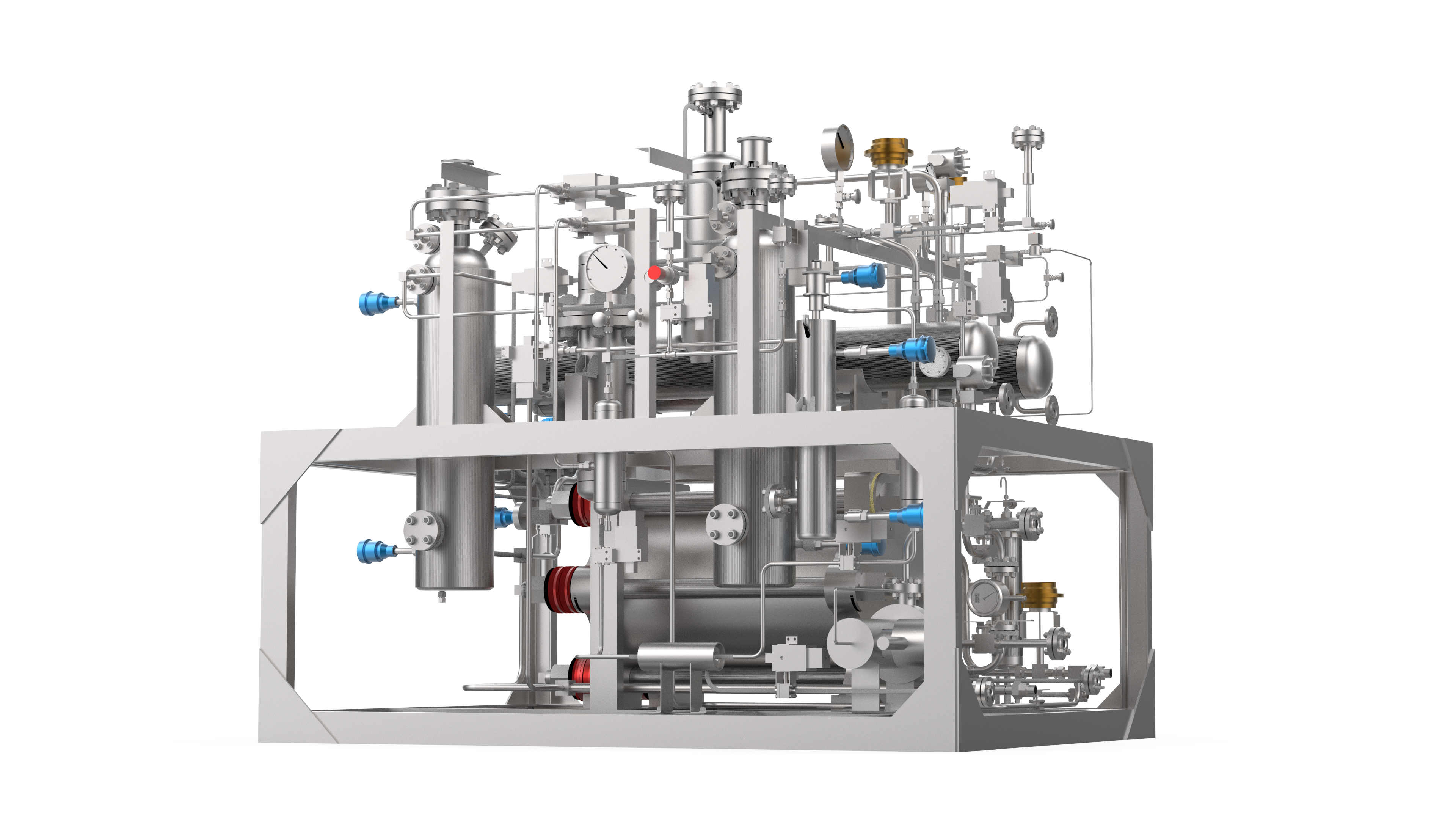 Tất cả trong một - nhà máy sản xuất hydro điện phân nước kiềm