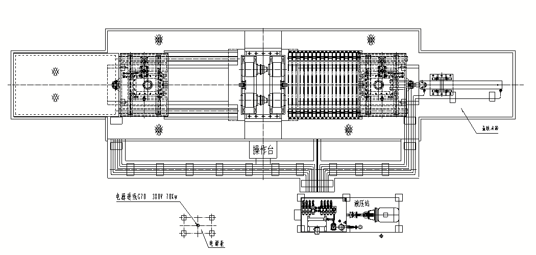 Backup Roll Chock Extractor