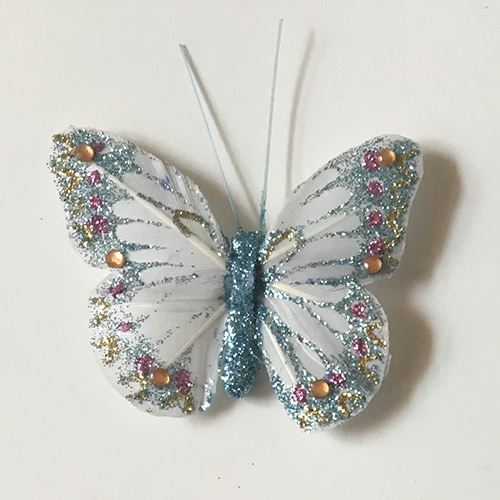 glitter small butterfly