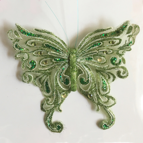 Acrylic Glitter Decoration Butterflies