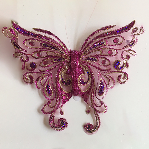 Acrylic Glitter Decoration Butterflies