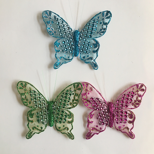 Acrylic Glitter Butterflies