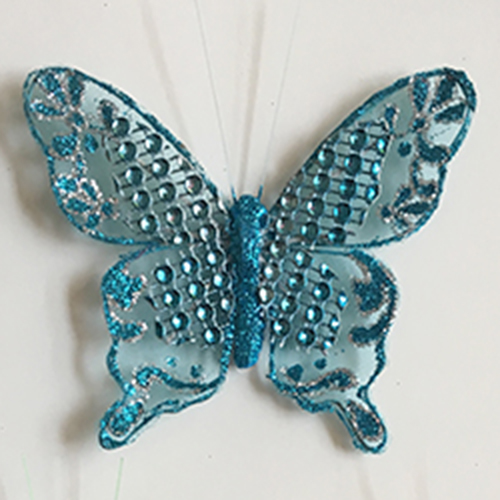 glitter butterflies crafts