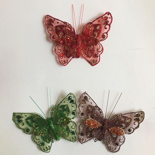 mariposas colgantes