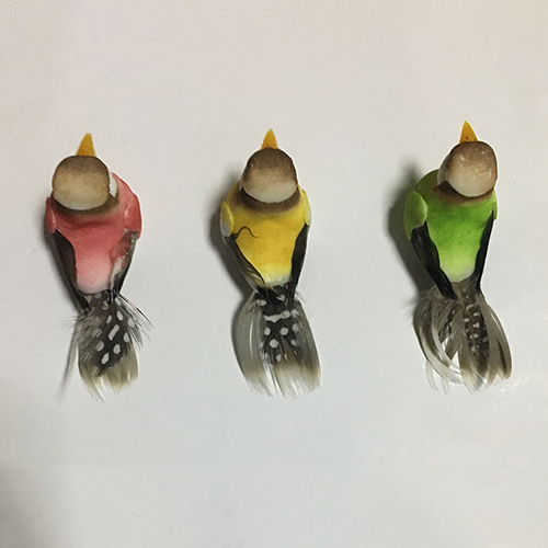 Mini Artificial Feather Birds