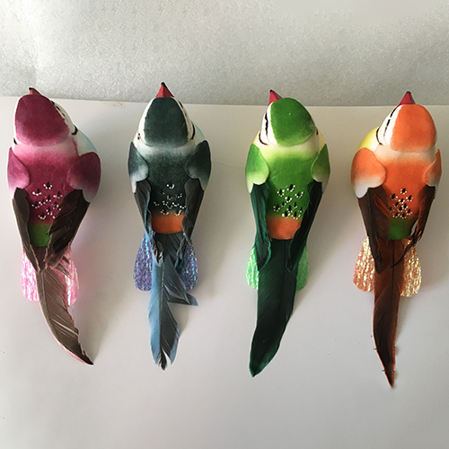 Colorful Foam Decoration Bird