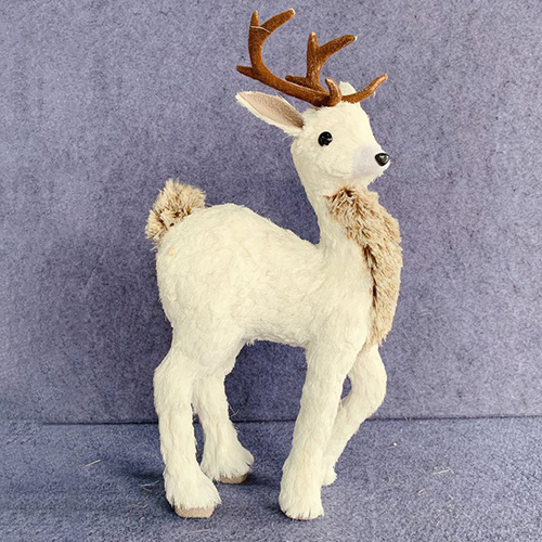 White Reindeer Decoration