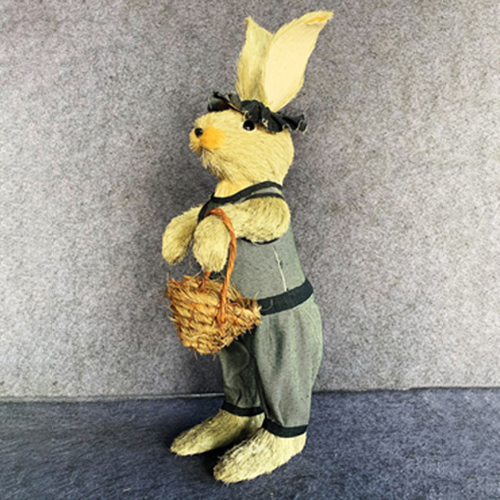 Artificial Easter Bunny Home Decoration