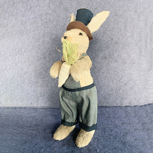 Easter Bunny Wearing A Bowler Hat