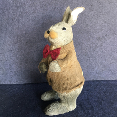 Red Bow Tie Decorated Rabbit