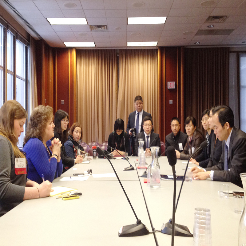 Visite d'affaires de Chicago