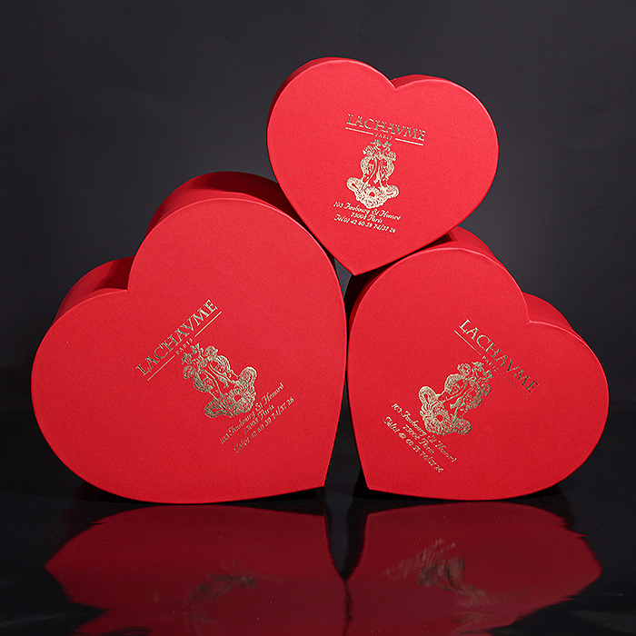 Heart Shape Gift Boxes With Display Window
