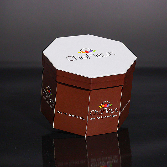 Китай Складные коробки в форме шестиугольника для конфетных подарков, производитель