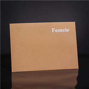 Boîte aux lettres en carton ondulé imprimée en couleur à l'intérieur