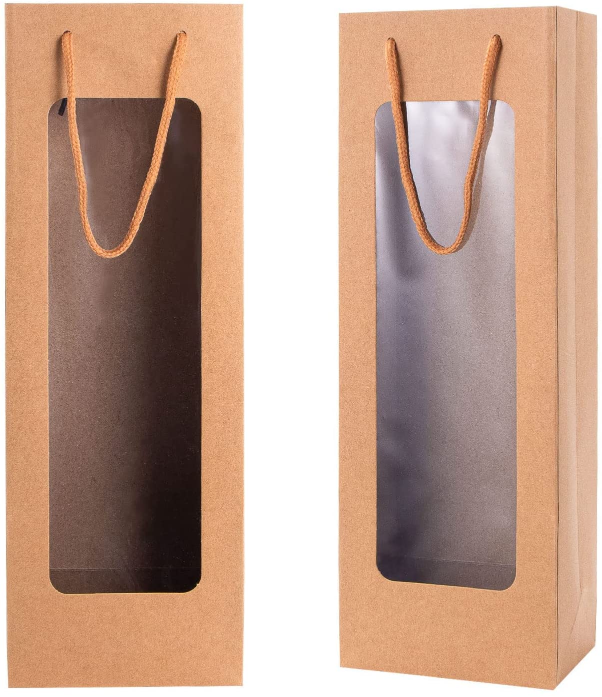 Paper Wine Bags With Window