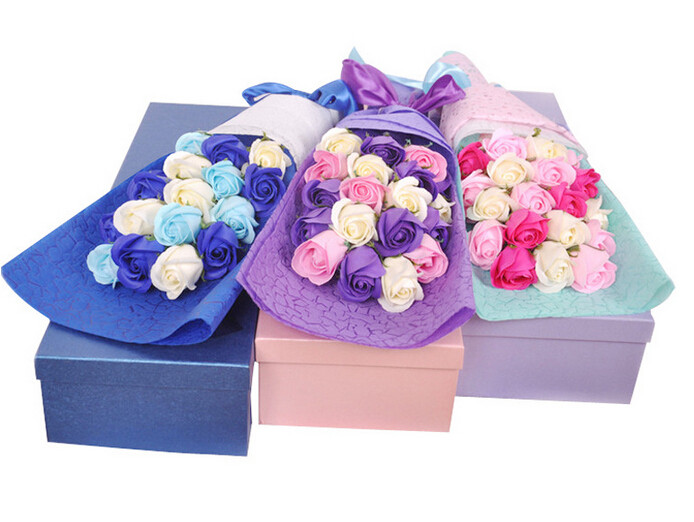 Foldable Flower Gift Box