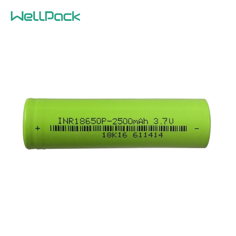 3.7V 2600mAh 18650 Li-ion cell for lighting application