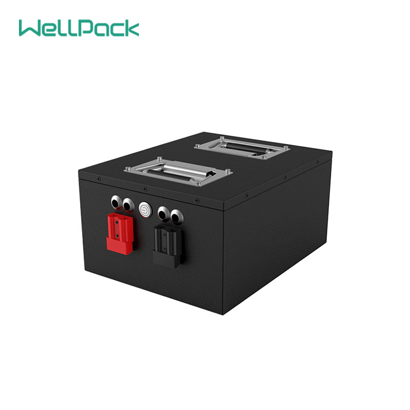 48V51Ah deep cycle rechargeable Lifepo4 battery pack for electric bike golf car rickshaw etc