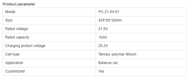 lithium battery power