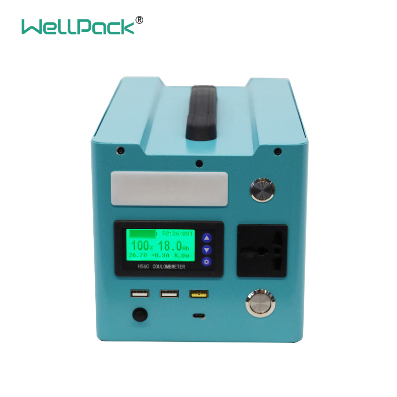 portable battery station
