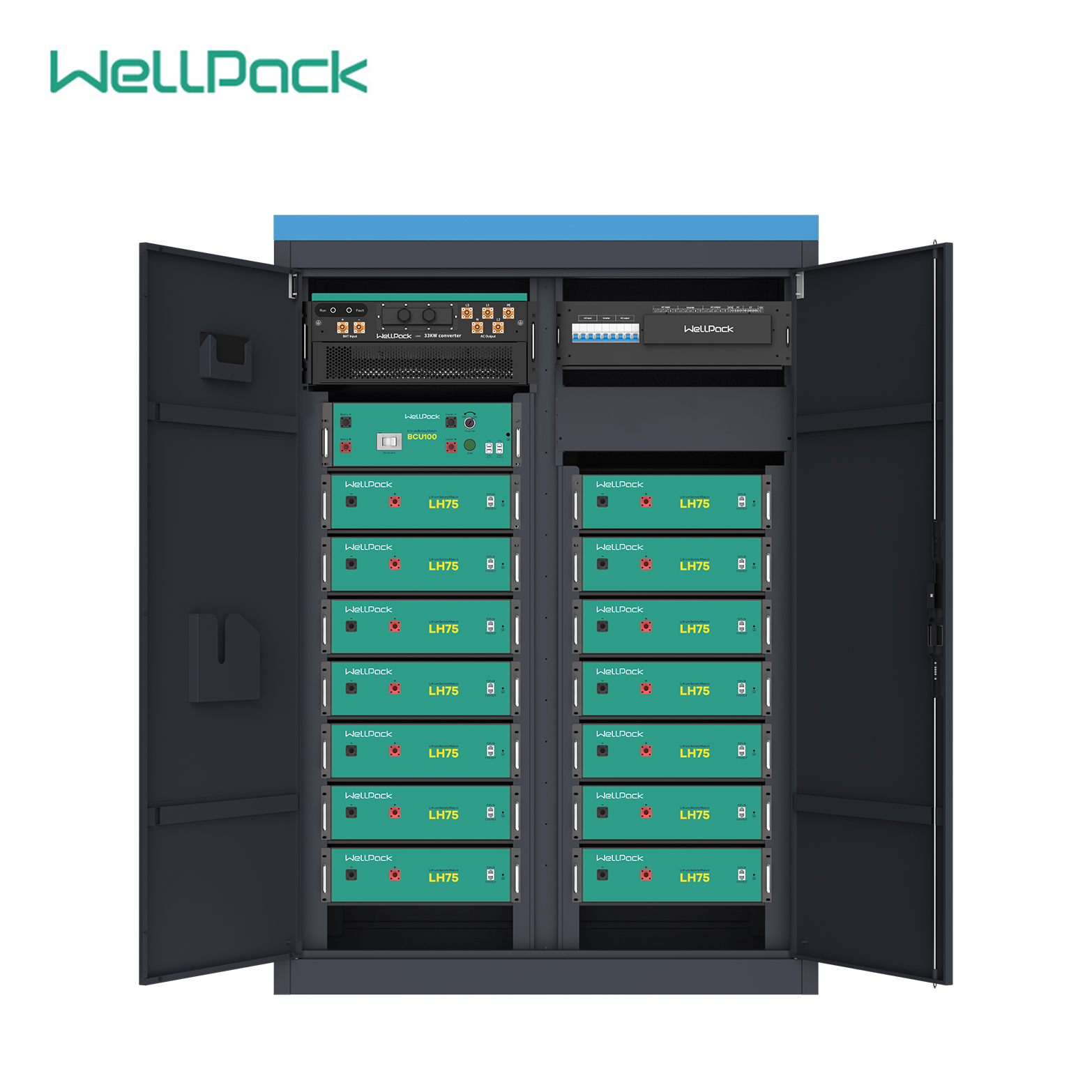 720V 43.2kWh~54kWh industrial and commercial solar energy storage system