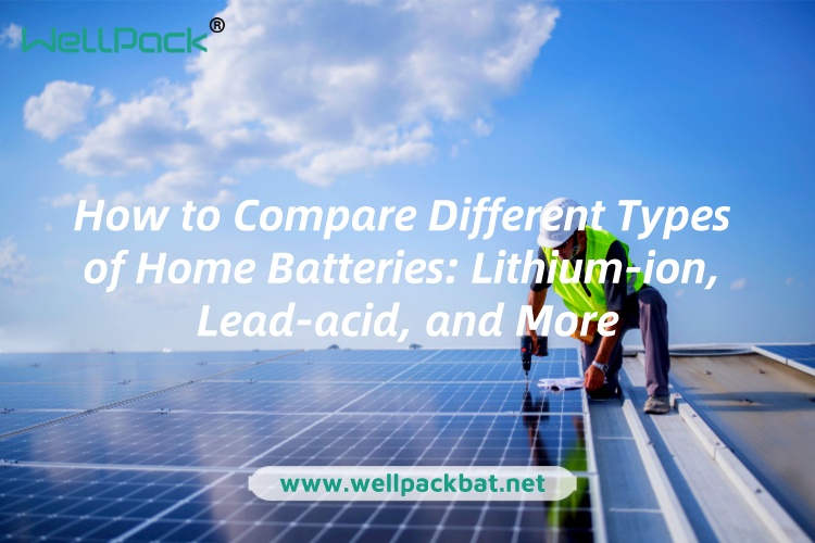 Как да сравнявате различни видове домашни батерии: литиево-йонни, оловно-киселинни и други