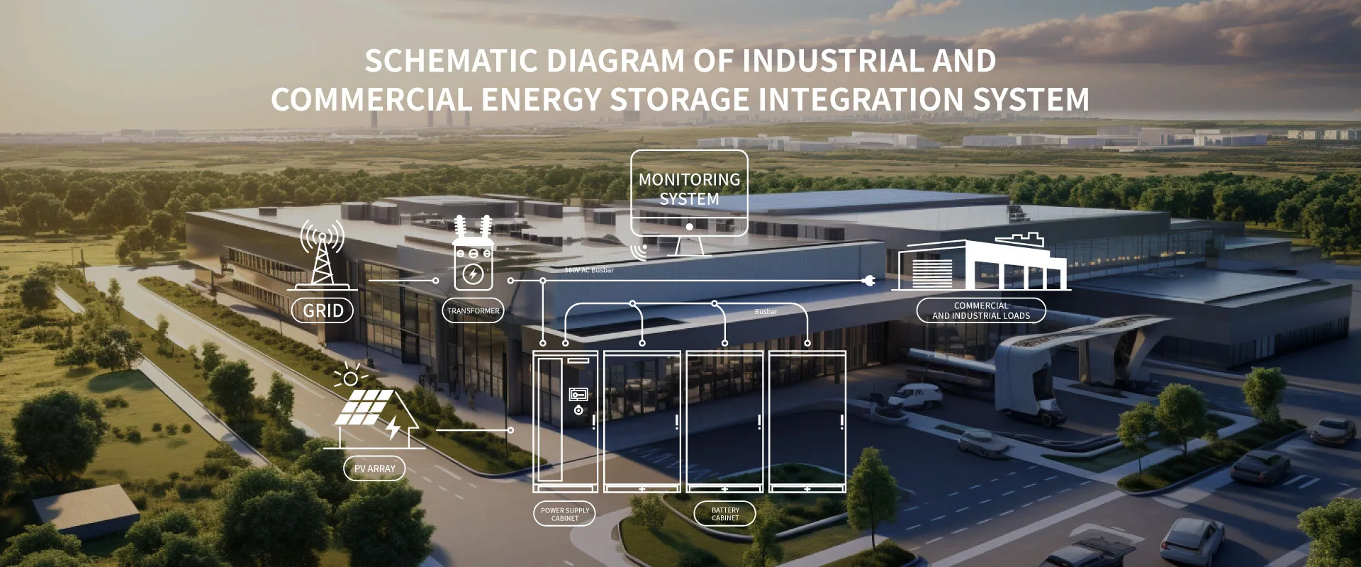 Промислові та комерційні сонячні ESS