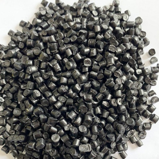 Schwarzes Polypropylen-Spritzgussgranulat