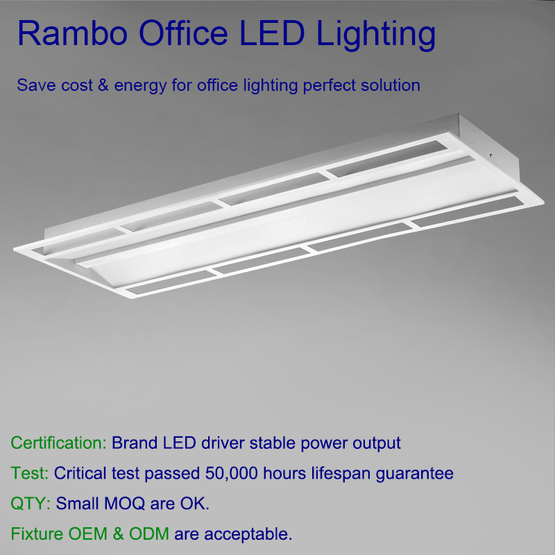 Lumini de birou cu LED-uri cu intensitate intensă dreptunghiulară