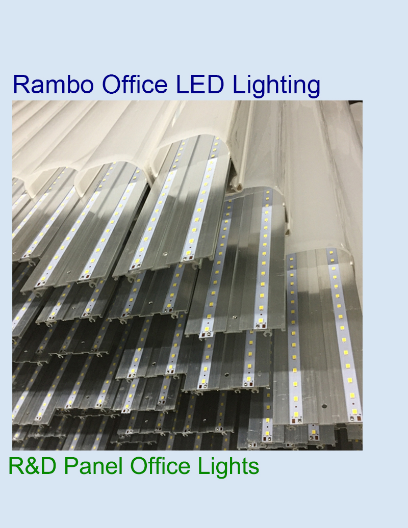 R&D High Lumen Troffer Panel Office Light Fixture