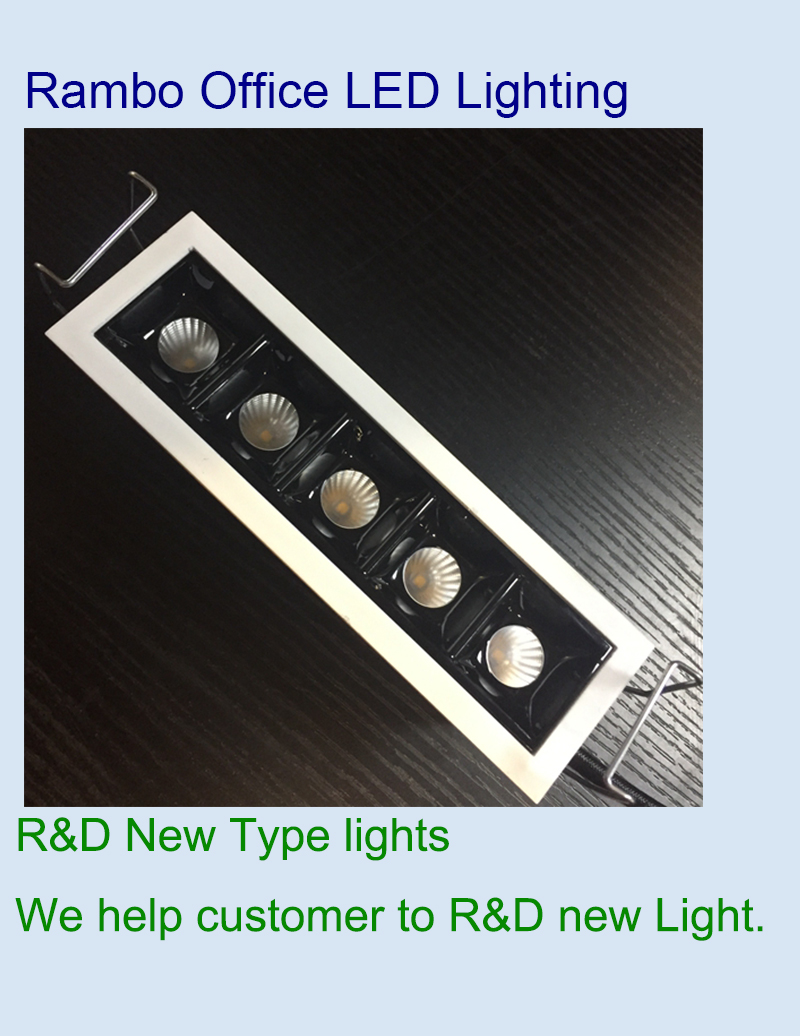 R&D new recessed LED lights