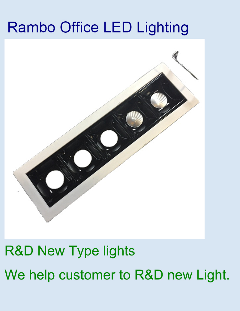 R&D new recessed LED lights