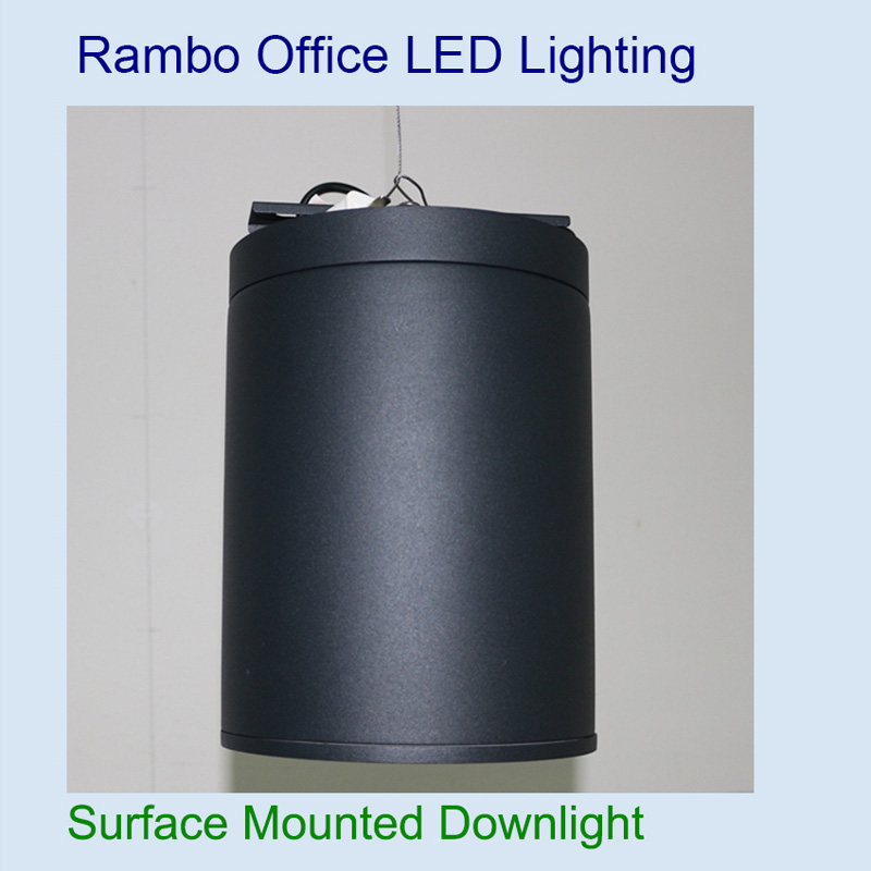 Downlight montat la suprafață de dimensiuni mari