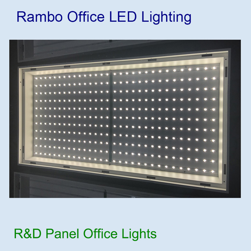 R&D High Lumen Troffer Panel Office Light Fixture