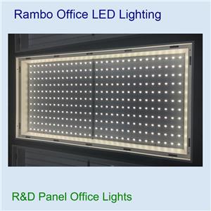 R&D High Lumen Troffer Panel Office-verlichtingsarmatuur