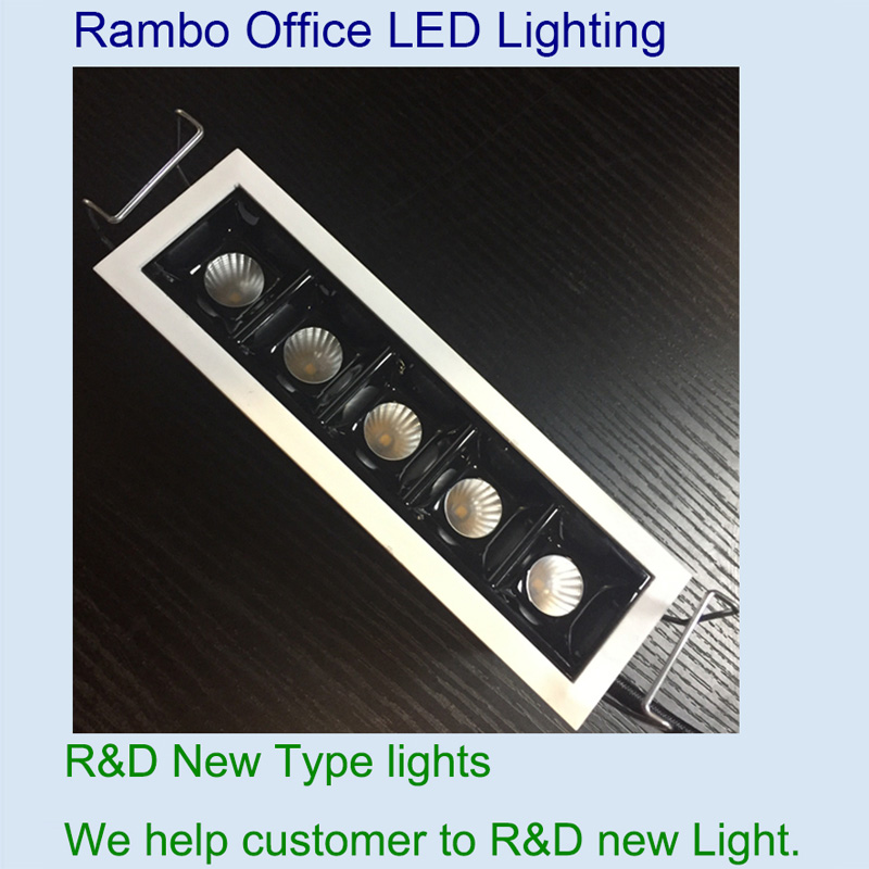 R&D new recessed LED lights