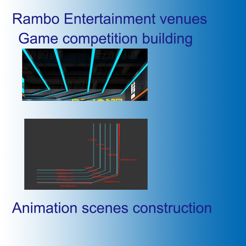 Electroniccompetition building fixture