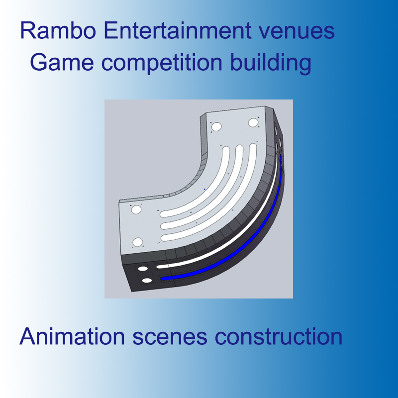 Game competition ESports hall metal fixture