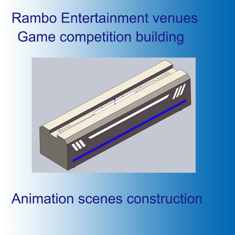 Game competition ESports hall metal fixture