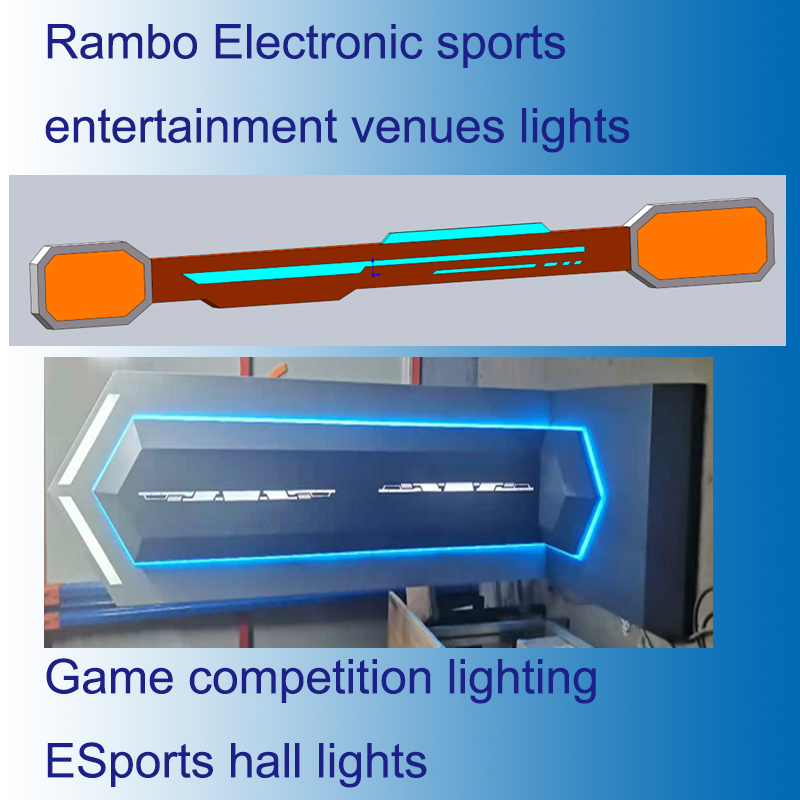 Game competition ESports hotel metal fixture