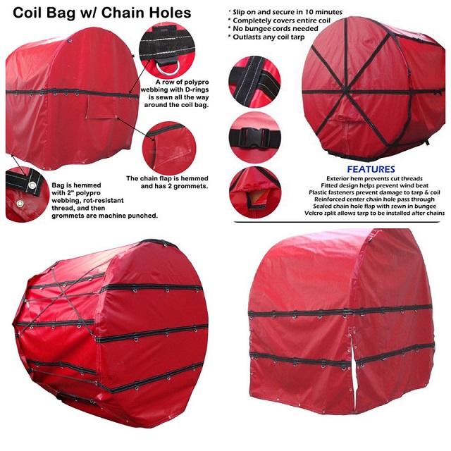 steel coil tarp bag
