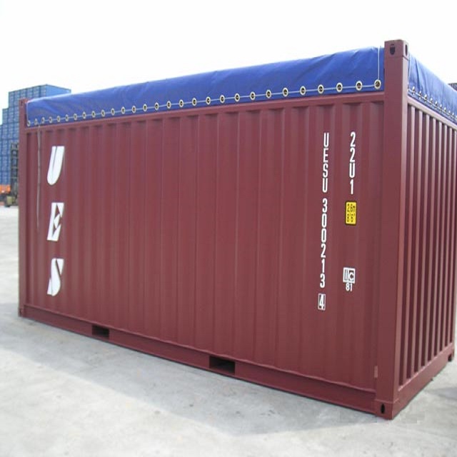 40ft Open Top Container Lonas Contenedor de carga Cubierta de lona