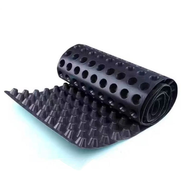 Composite Plastic HDPE Dimple Drainage Board Drain Sheet with Geotextile