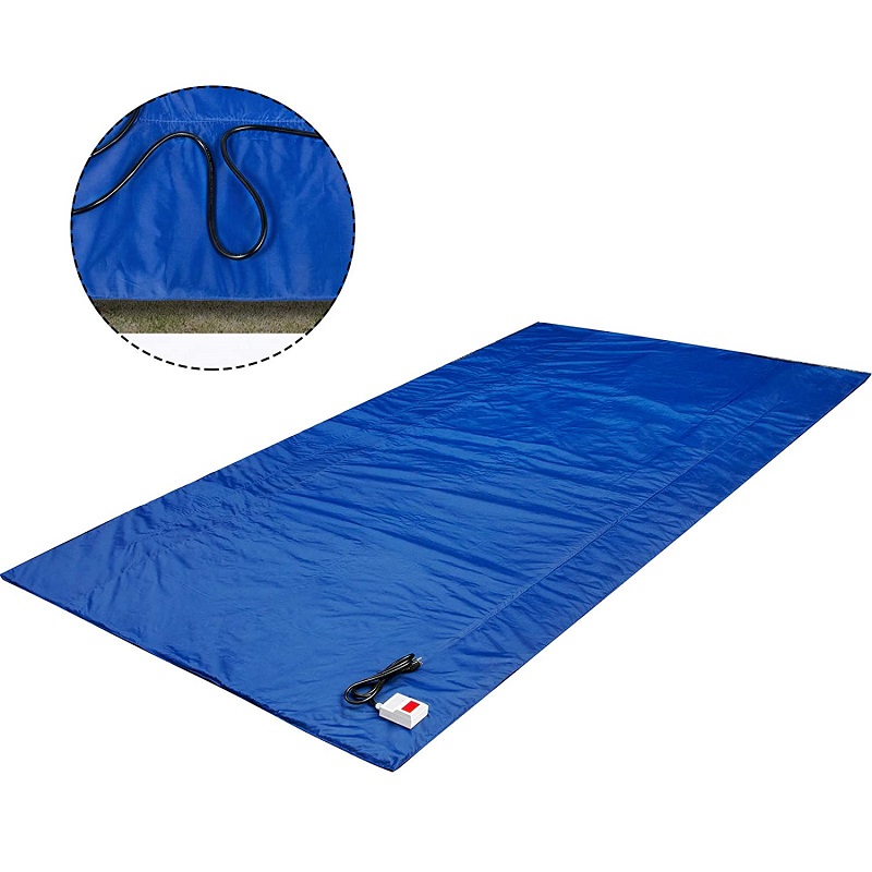 Outdoor Industrial Electric Snow Melting Heating Mat Carpet