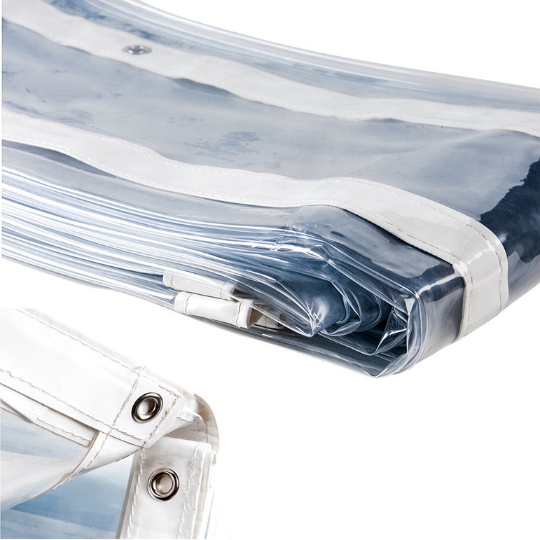 Transparent Glass Clear Waterproof PVC Plastic Tarpaulin Sheet