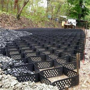 HDPE Plast Geocell Honeycomb Geocell Grus Grid Paver