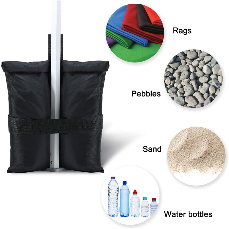 Gazebo Shelter Tent PVC Canvas Weight Sand Bag For Foot Leg