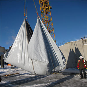 Konstruktion skräp och skräp borttagning tarps