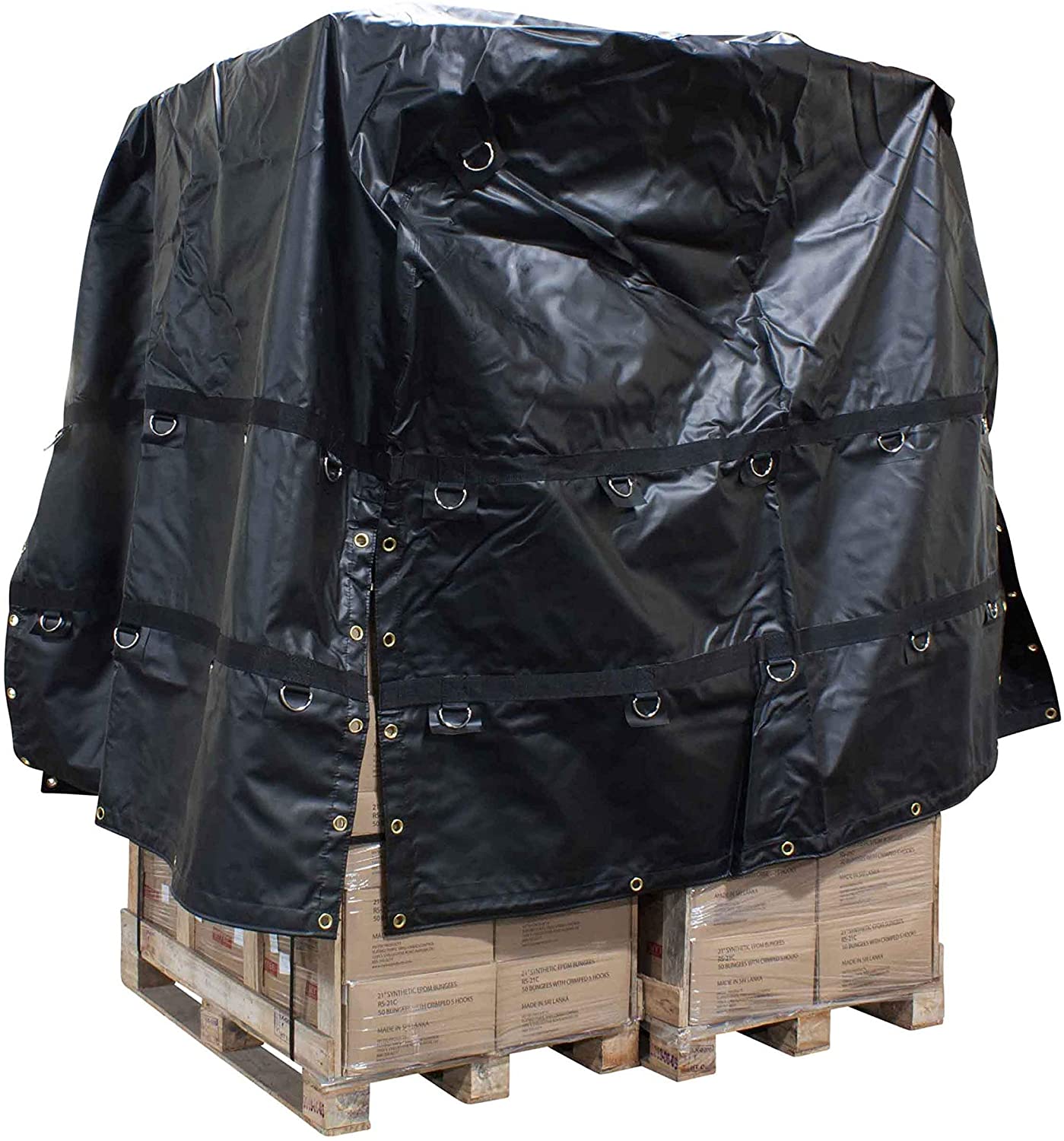 Lighweight 14oz PVC Flatbed Coil Tarps Bag Cover