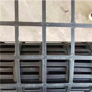 Stålplastkomposit Geogrid Mesh Polyester Basalt Geogrid